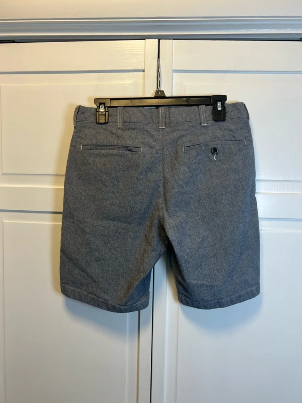 J. Crew Men's Stretch Flat-Front Shorts Size 31 Color Blue